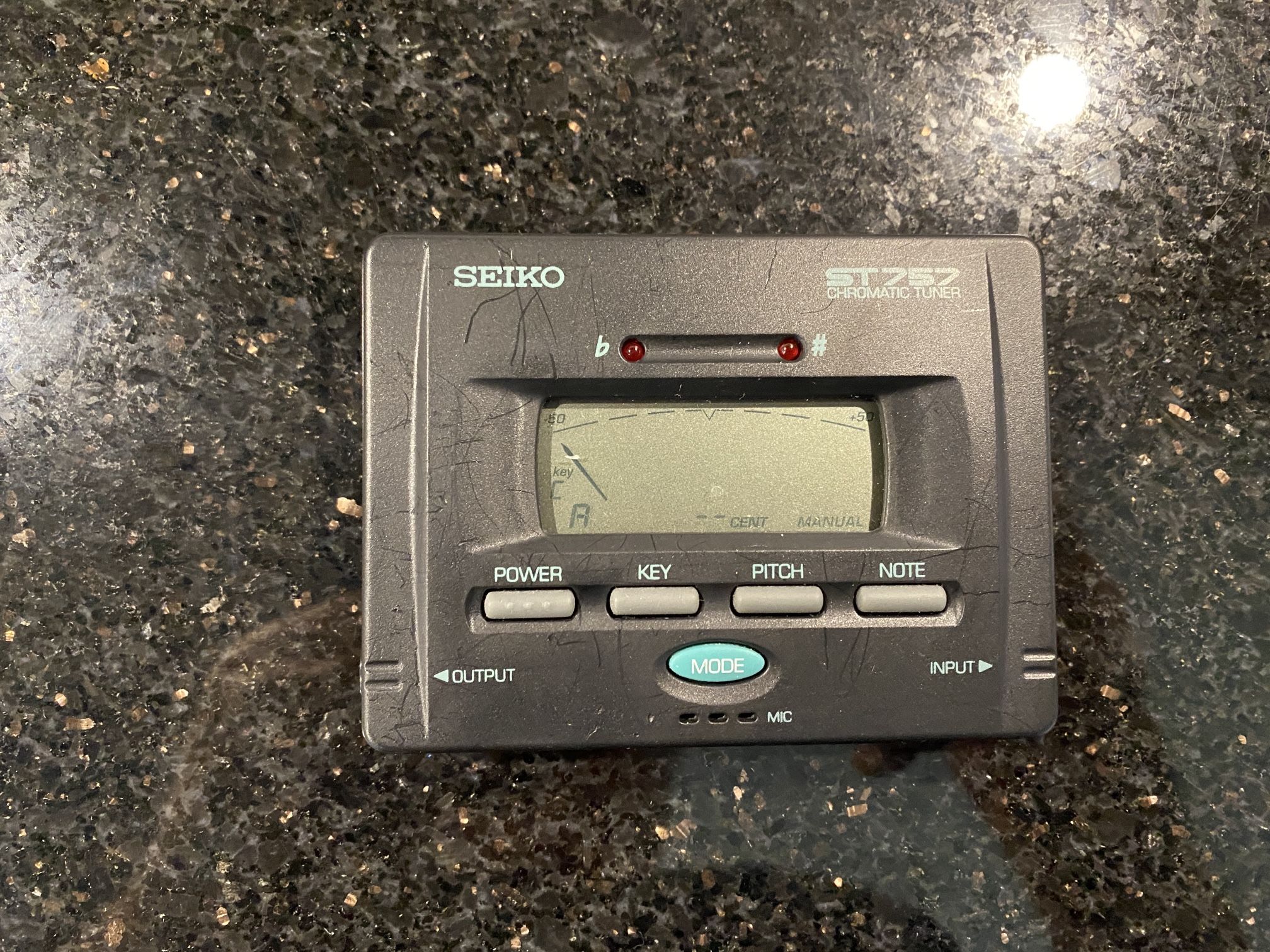 Seiko Chromatic Music Tuner ST757