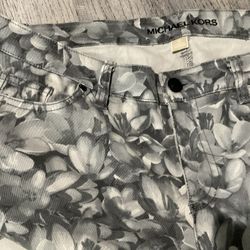 Michael Kors Floral Jeans Size 10