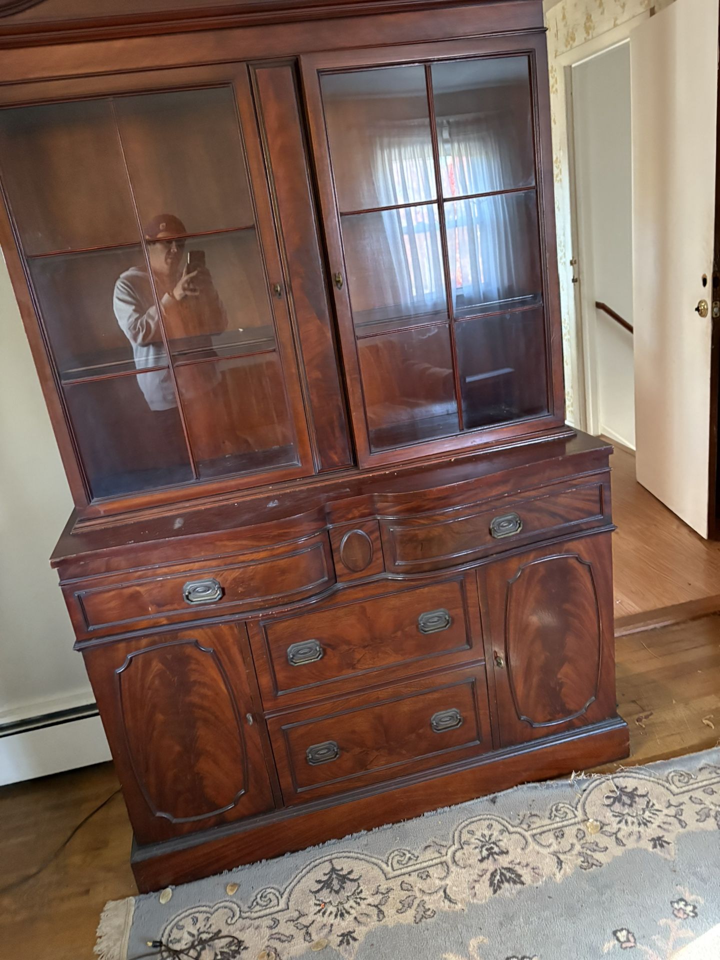 Old Cabinet China Closet 