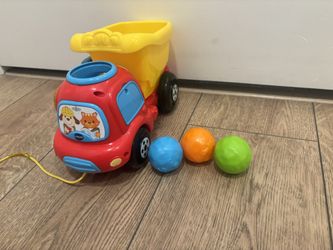VTech Drop and Go Dump Truck, Yellow