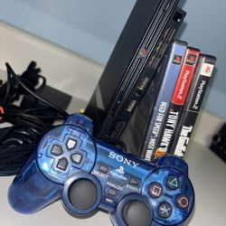 PlayStation 2 Slim Complete Bundle – Excellent Condition