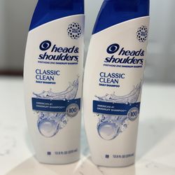 Head & Shoulders Shampoo + Conditioner 12.5 Oz $8 For 2