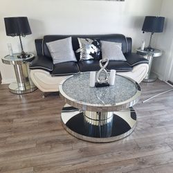 Leather Living Room Set