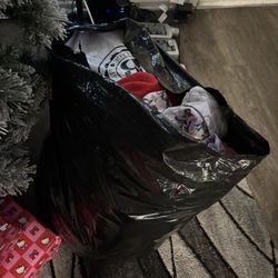 Big Bag Full Of Girls Clothes And Shoes 