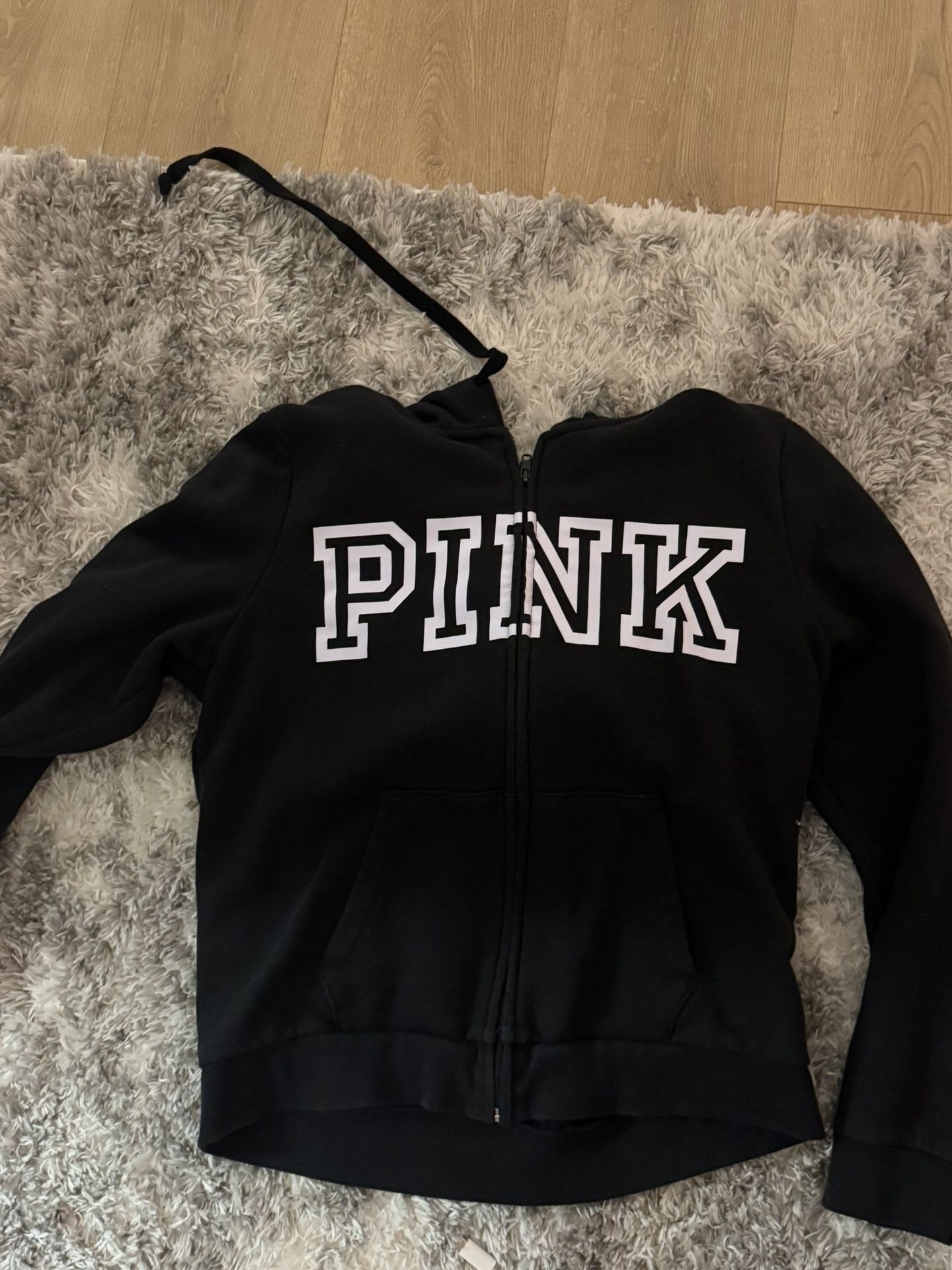 Pink Zip up Hoodie