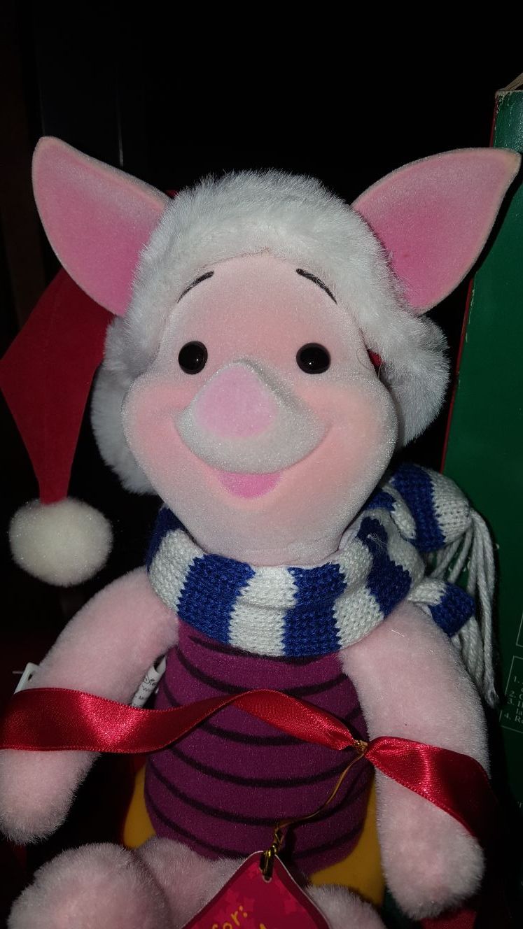 Christmas animated Piglet