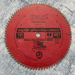Freud 10in Thin Kerf Double Sided Laminate/Melamine Blade with Perma-SHIELD Coating