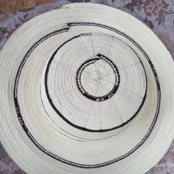 Sombrero Pintado Fino De Panama