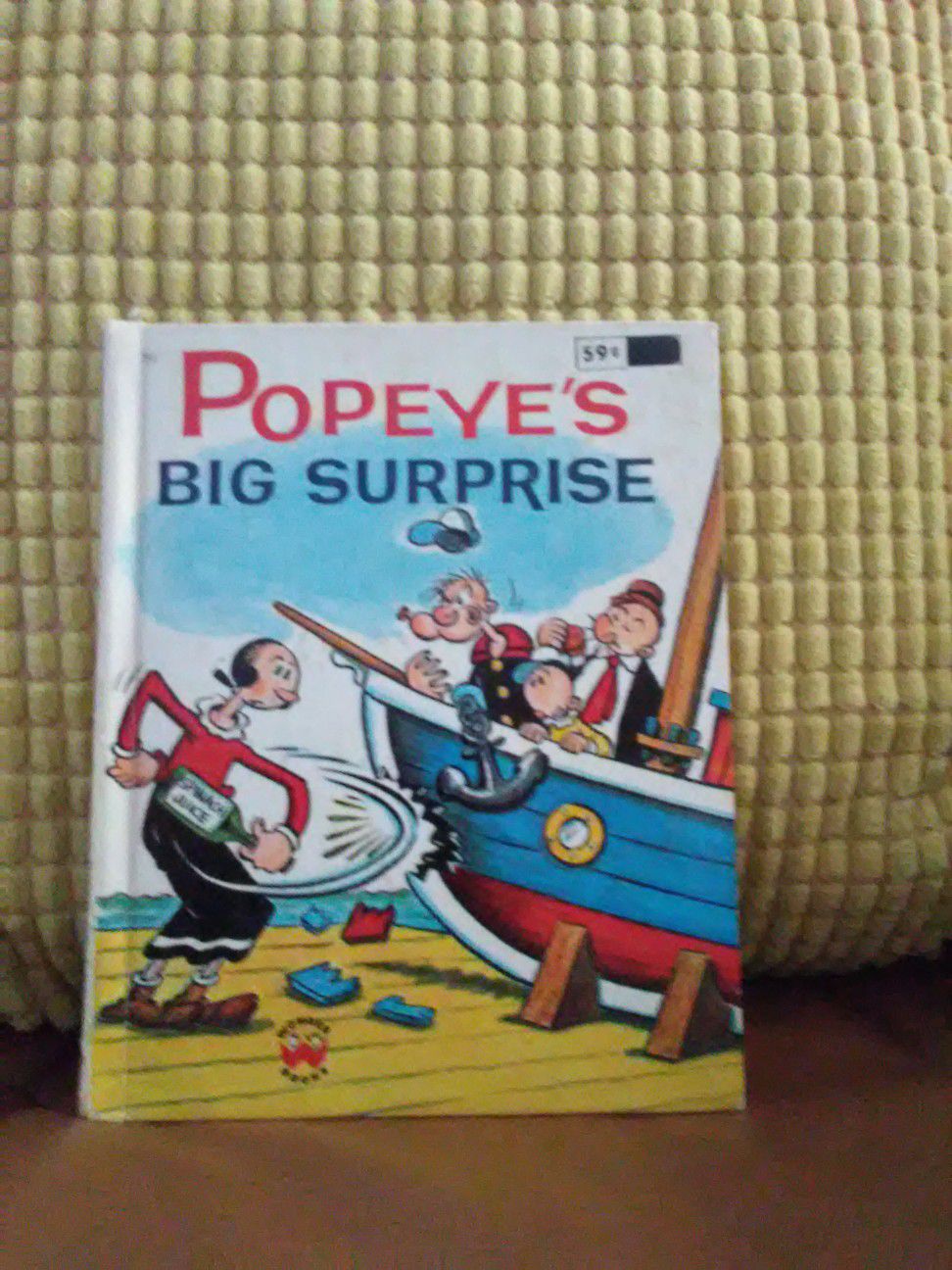 VINTAGE POPEYE'S BIG SURPRISE BOOK