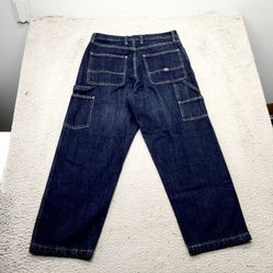 Levi’s Denizen Carpenter Jeans 34 X 32 Dark Blue Rinse