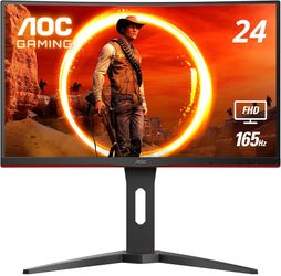 AOC C24G1 24" Curved Gaming Monitor (144Hz)