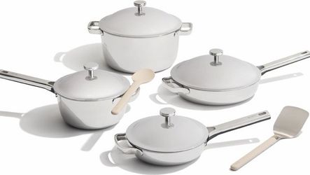 Our Place Titanium Pro Cookware Set (10-Piece) - Chrome
