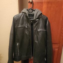 Real Leather Jacket (L) 