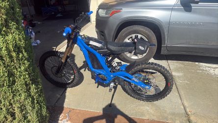 Surron lbx 2025 1 week old 76.8 miles