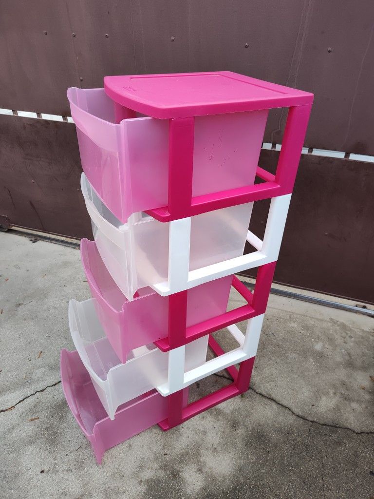 STERLITE 5 DRAWERS STORAGE CONTAINER
