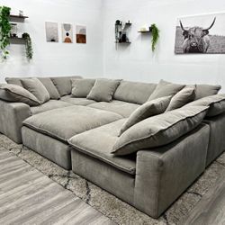 Huge Sectional Cloud Couch - Free Delivery 