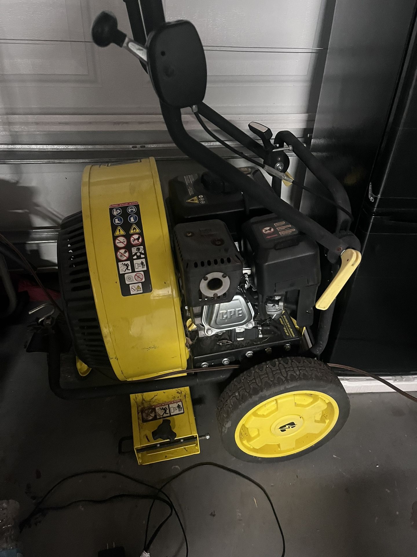 Generator leaf blower lawn lawnmower