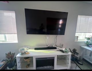 Tv Stand w/electric fireplace