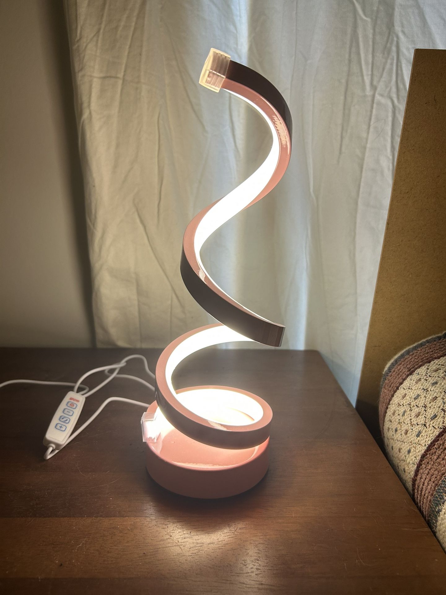 Brand new pink LED table lamp