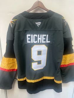 Jack Eichel #9 Vegas Golden Knights Grey new Jersey VGK Size Large