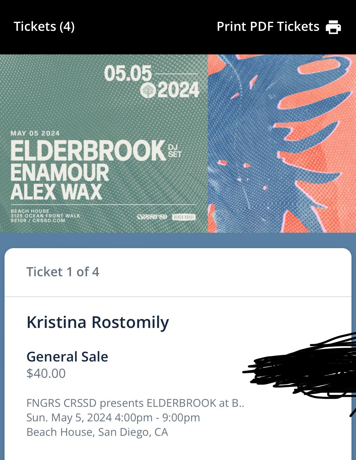 Elderbrook Tickets - 2