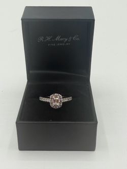 R.H. Macy & Co. Fine Jewelry Diamond Halo Ring