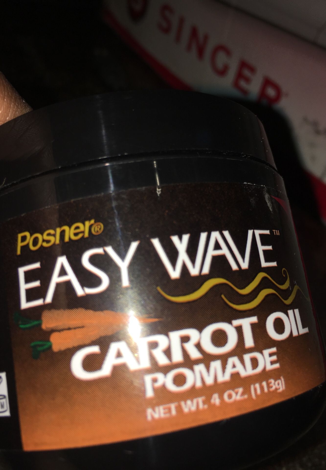 Posner Easy Wave Carrot Oil Pomade !!COLLECTORS ITEM!!