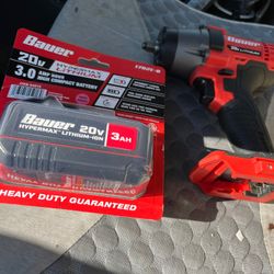 20 VOLT 3/8 CORDLESS WRENCH WITH 20 VOLT BATTERY 