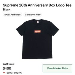 Supreme Box Log Tee 