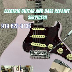 Electric Guitar Paint And Body Work