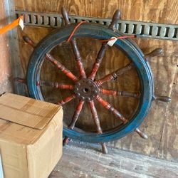 Vintage Ship Helm