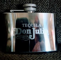 Stainless Still Played Tequila Donjulio Container