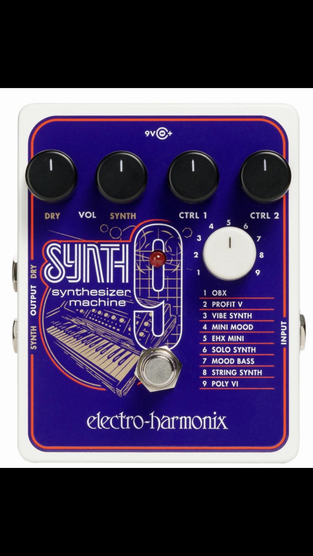 ELECTRO HARMONIX SYNTHESIZER SYNTH9 GUITAR PEDAL,All Products : American Fashion Style Bags On Sale
