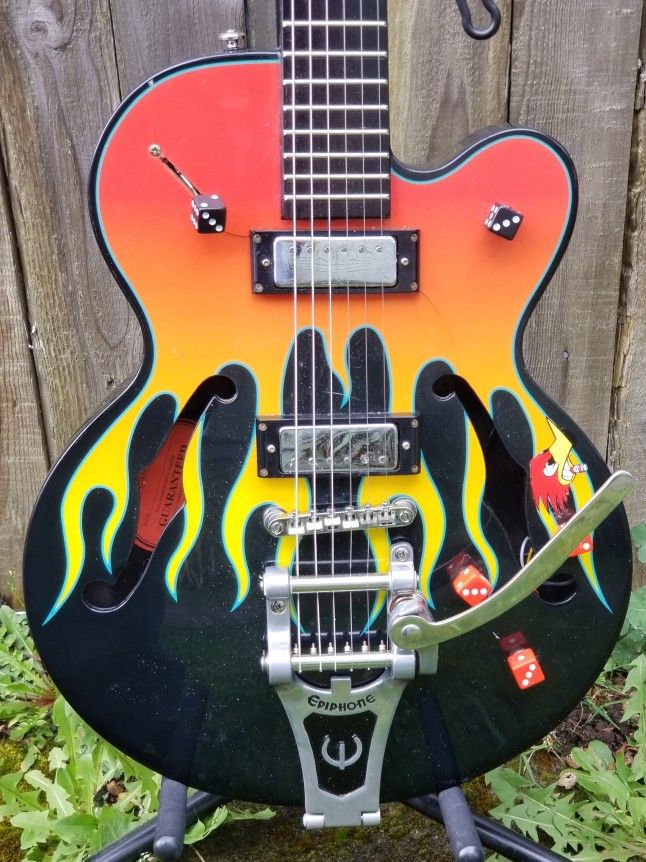 Epiphone FlameKat Semi-Hollow Guitar