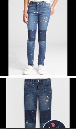 Gap super skinny jeans for girl 4 and 5 years New With Tag Msrp $59.99
