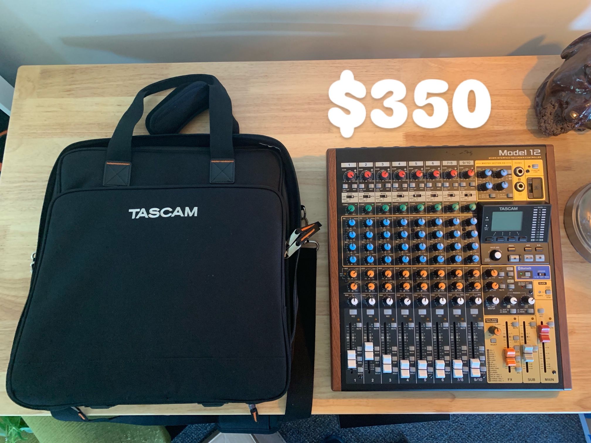 Tascam Model 12 mixer