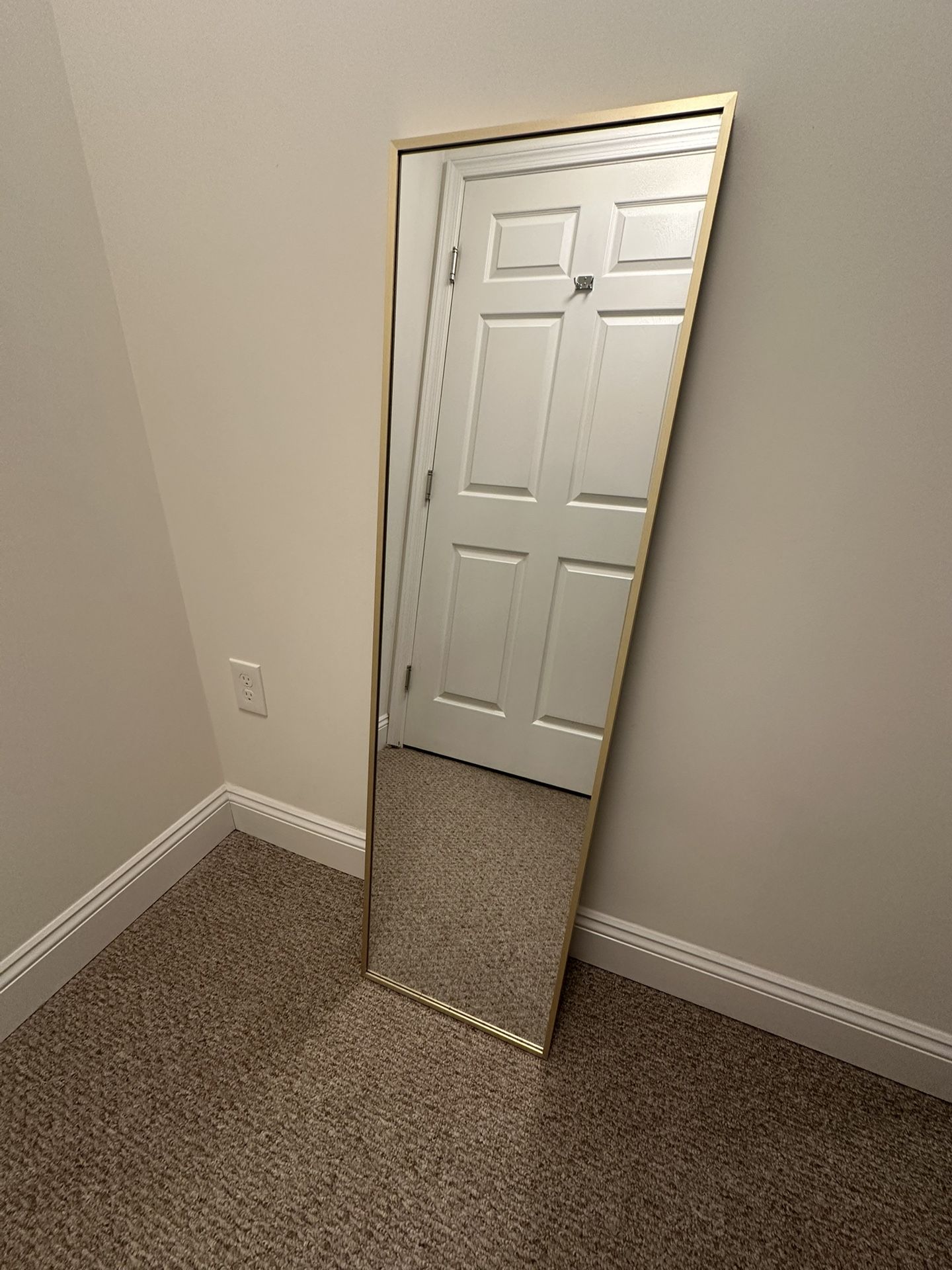 Long, Gold Mirror