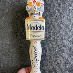 New Beer Tap Handle Lever Cerveza Modelo Especial Día De Los Muertos 