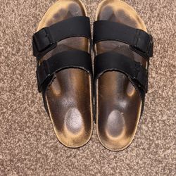 Black Birkenstocks 