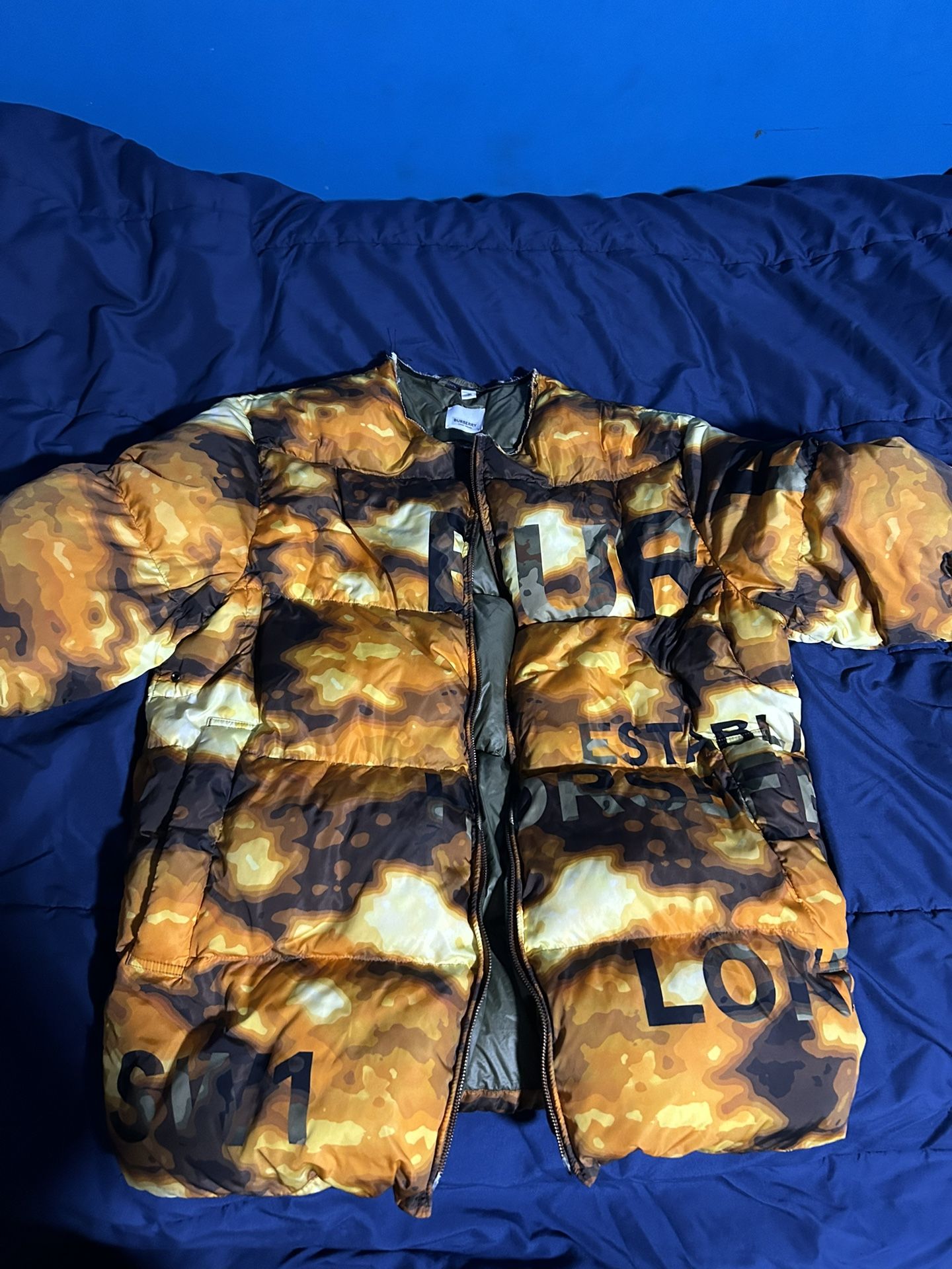 Designer Burberry Puffer Jacket