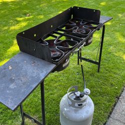Camp Chef dual Burner