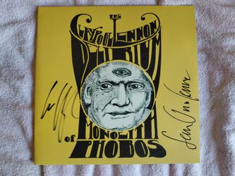 SIGNED Vinyl Claypool Lennon Delirium Monotlith of Phobos