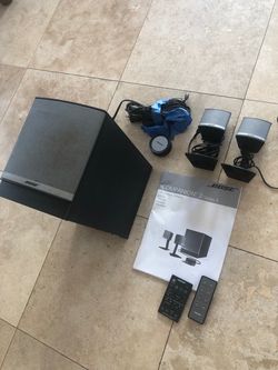 Complete BOSE (Top-of-the-line) Speaker system with subwoofer and remote controls Meet in HB, OC