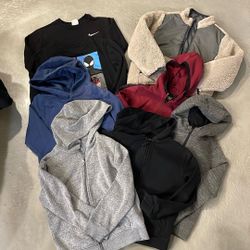 Little Kid Jacket & Sweater Bundle Size 6/7 8pc