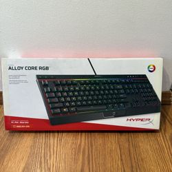 NEW Alloy RGB keyboard 
