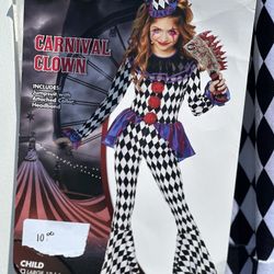 Carnival Clown Costume