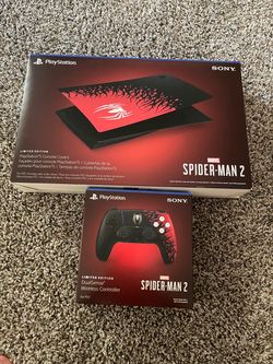 Marvels Spider-Man 2 side plates and controller