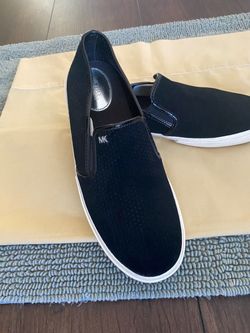 MICHAEL  KORS Black Slip-On Sneakers Size 10M