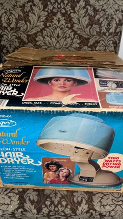 vintage Dazey Natural Wonder Salon-Style Hair Dryer (Model HD-61