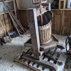Antique Wine Press